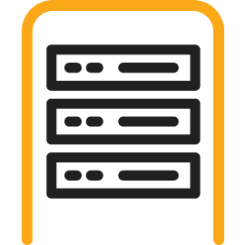 Equipment rack illustration